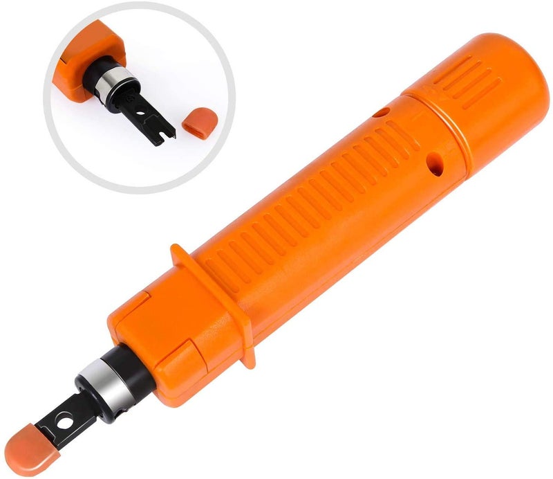 SGILE 9-in-1 Portable Crimping Tool Kit, 8P8C 6P6C 4P4C Connectors, RJ11/RJ12/RJ45 Cat5 Cat5e Network/Phone Cable Tester, Black - Image 5